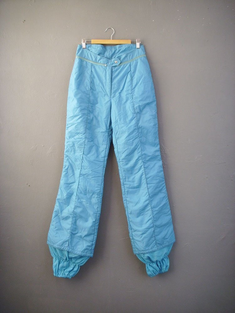 Vintage Snow Suit Trousers, Winter Sports Ski Pants, Size Medium