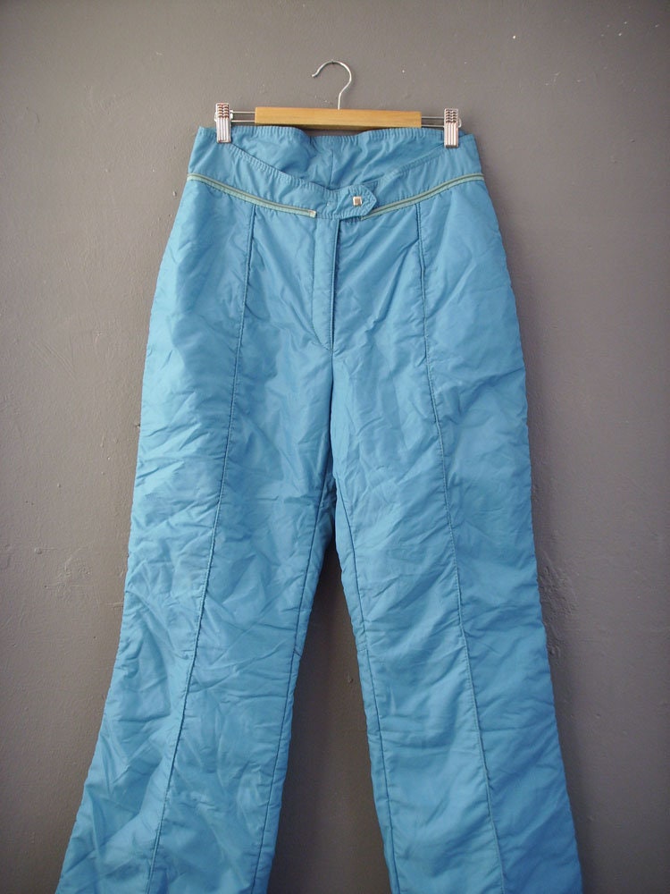 Vintage Snow Suit Trousers, Winter Sports Ski Pants, Size Medium