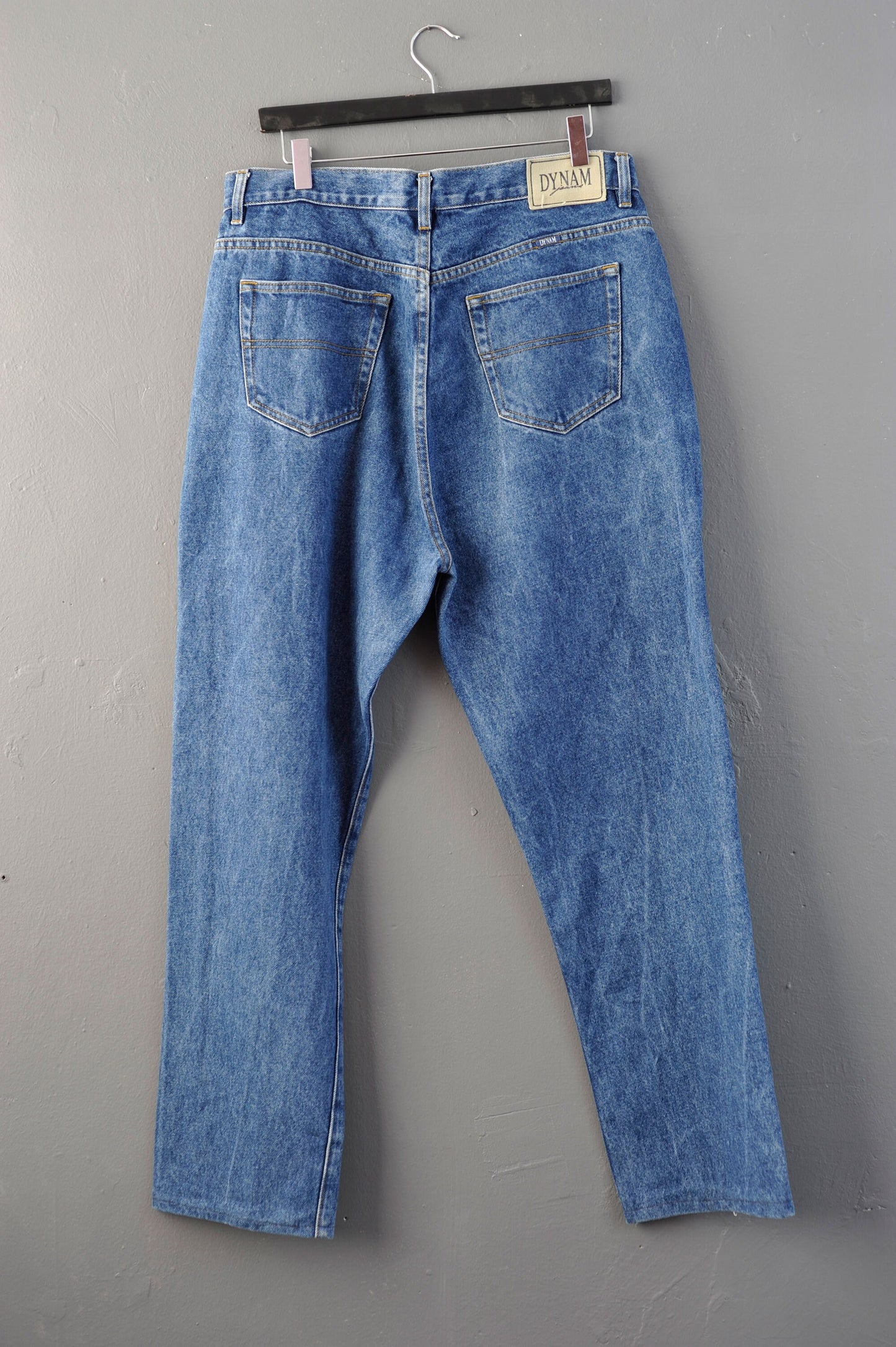 80s Stonewash High Waist Mum Jeans, Curvy Vintage Denim, Plus Size XL