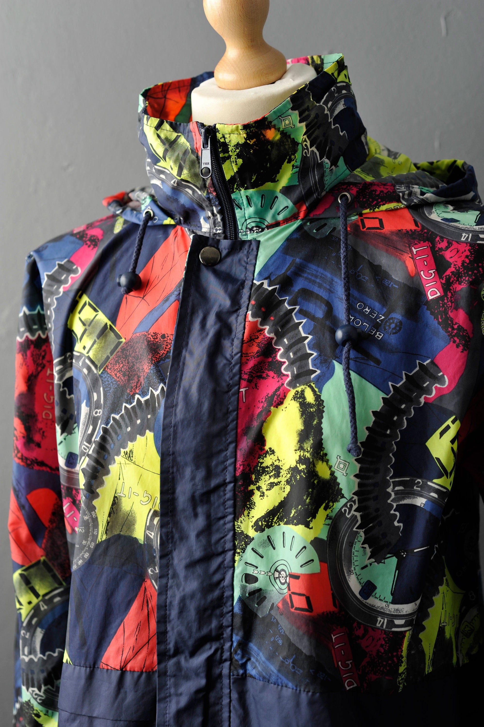 90s shop rain jacket