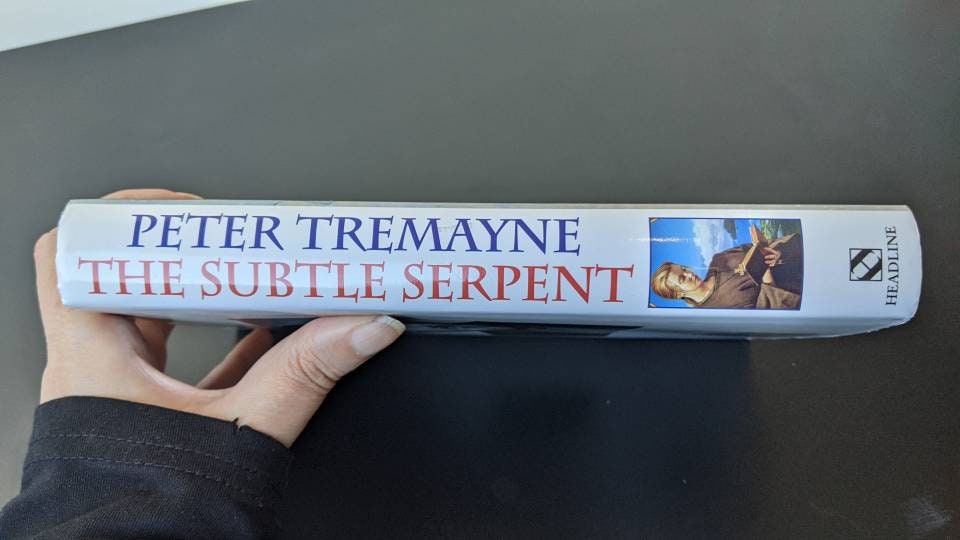 The Subtle Serpent by Peter Tremayne, Signed First Edition.