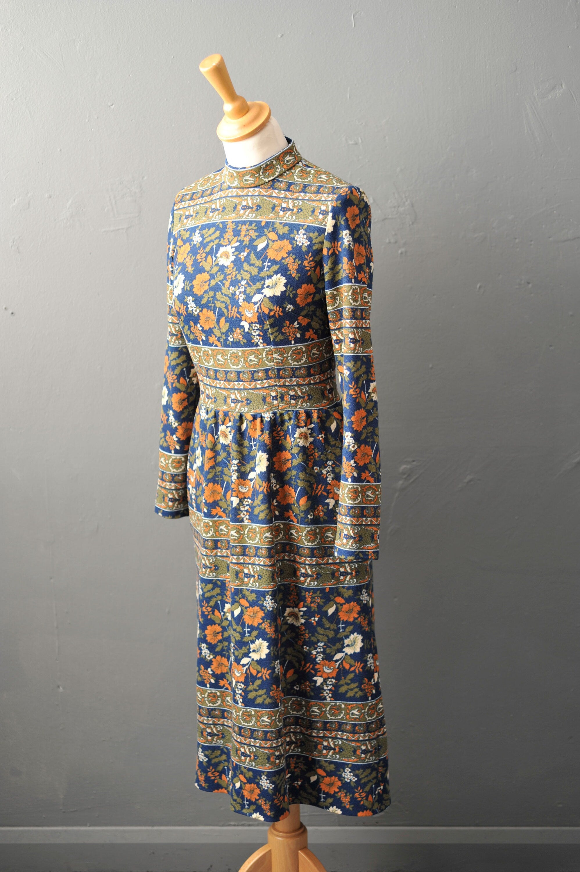 60s midi outlet dress