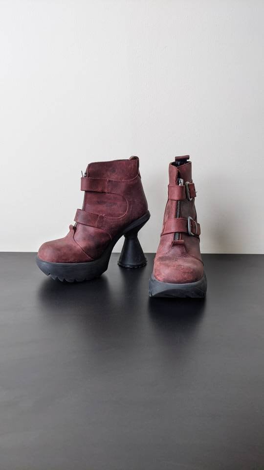 Goth boots outlet uk