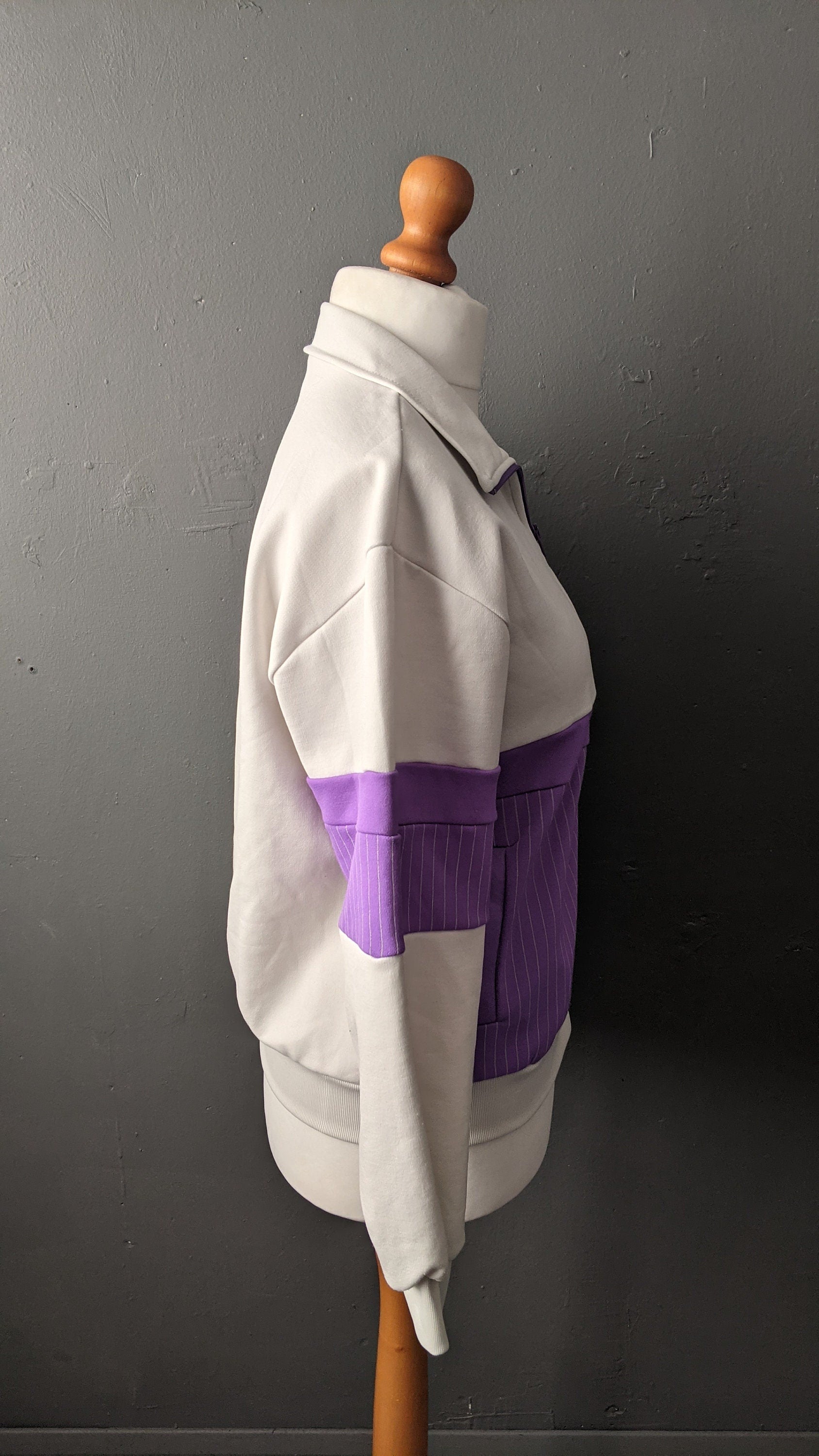 90s Tracksuit Jacket, Festival Rave Top, Size Large