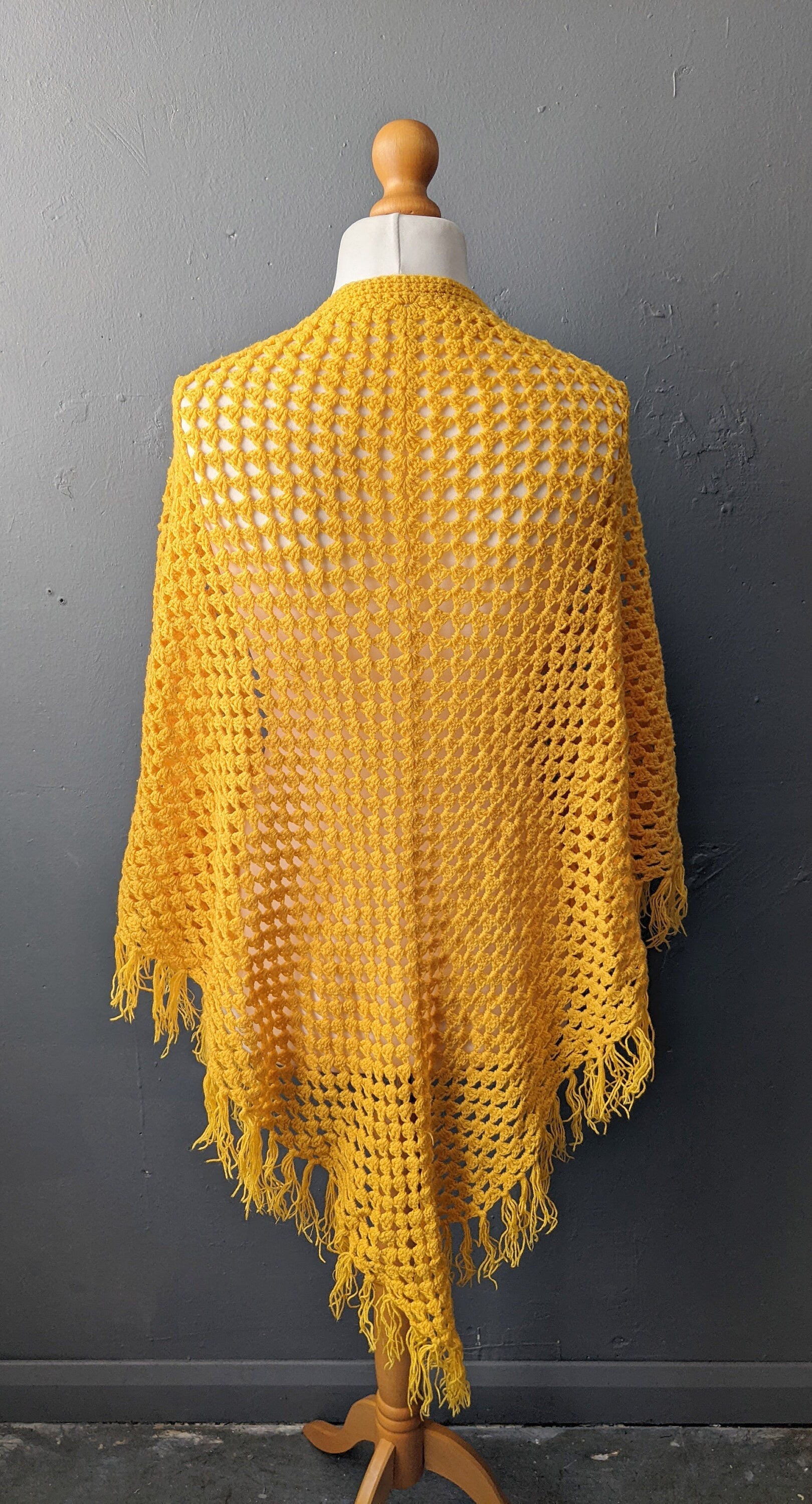 Yellow 2024 shawl wrap