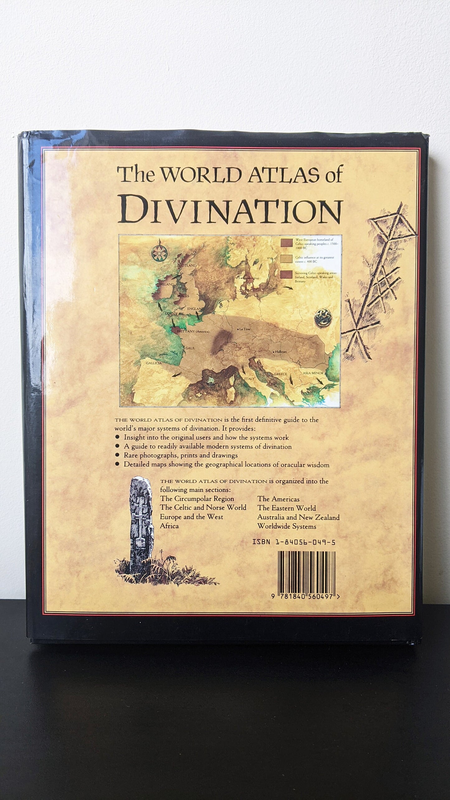 World Atlas of Divination, 1998 2nd UK Hardback Edition by Tiger Books.