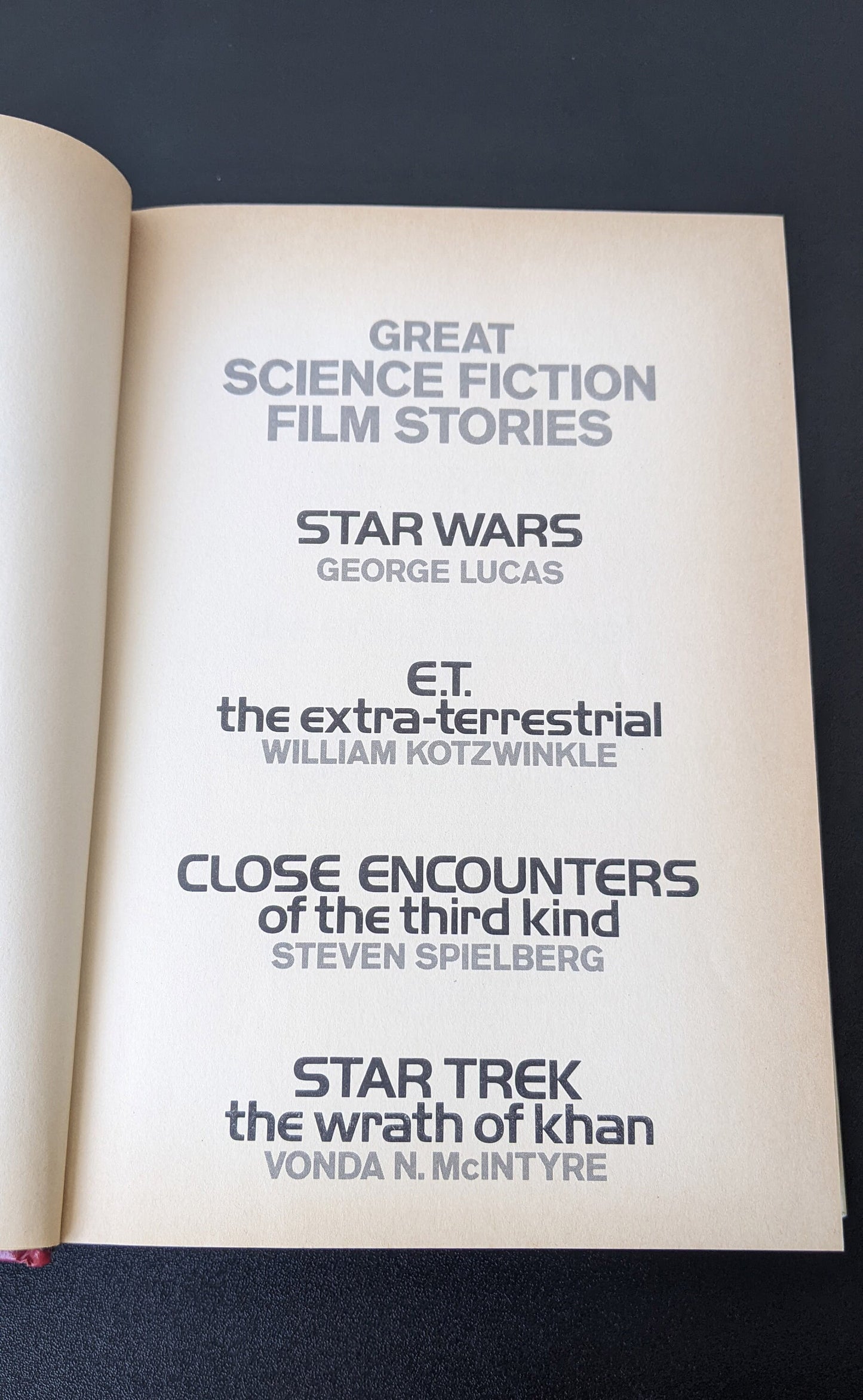 Great Science Fiction Film Stories, Star Wars, ET, Close Encounters, Star Trek Novelisations, Rare Octopus Books Edition