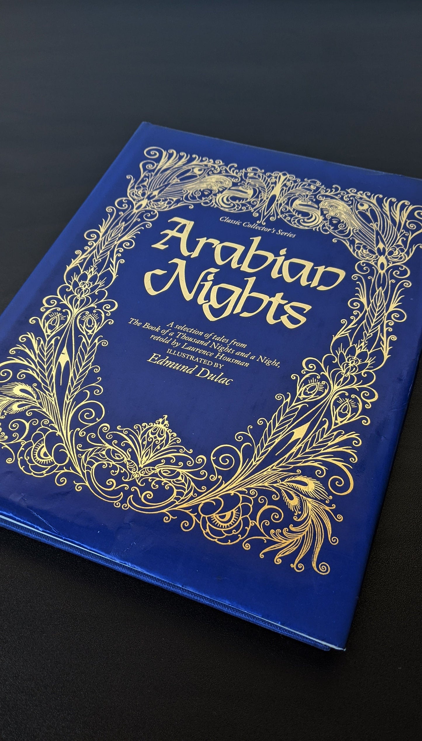 Arabian Nights Hardback, Illustrated by Edmund Dulac, 1985 Classic Collectors Series by Omega Books