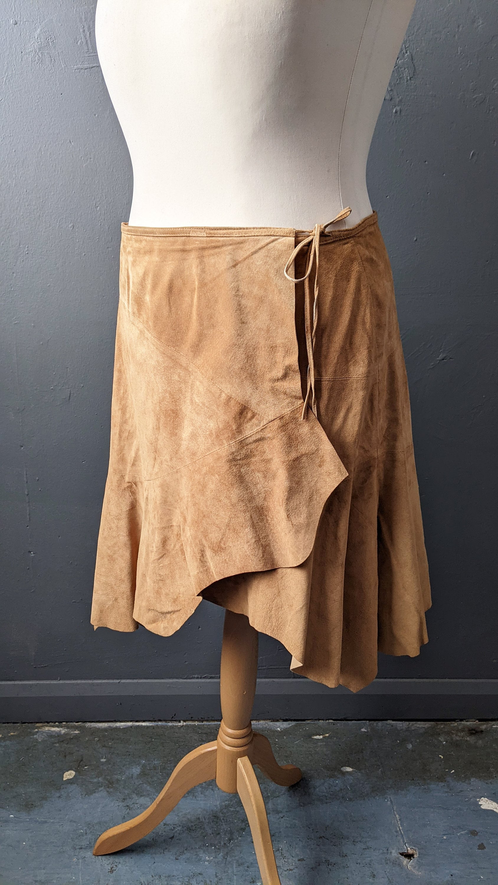 Tan wrap outlet skirt uk