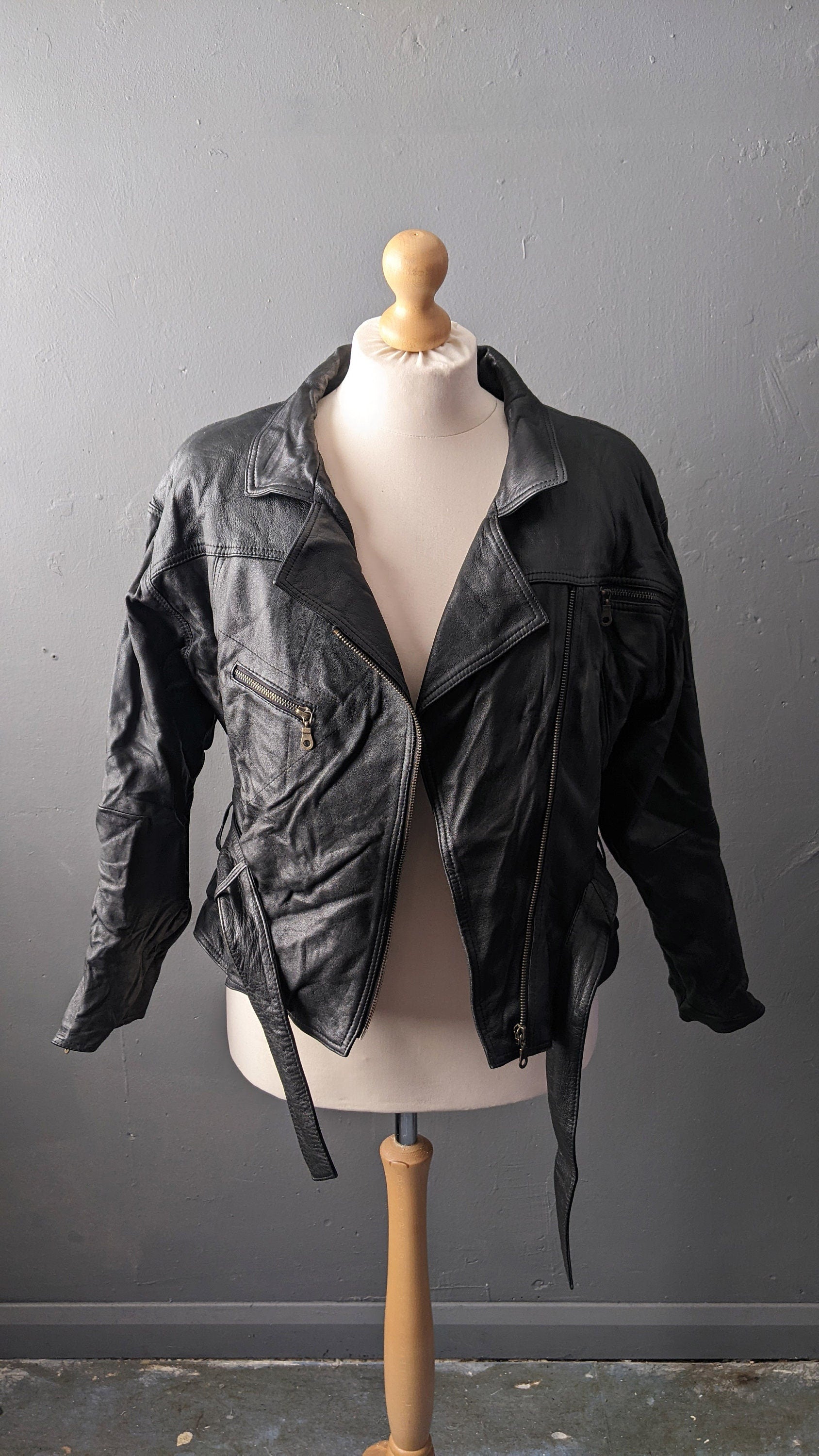 Batwing hotsell leather jacket