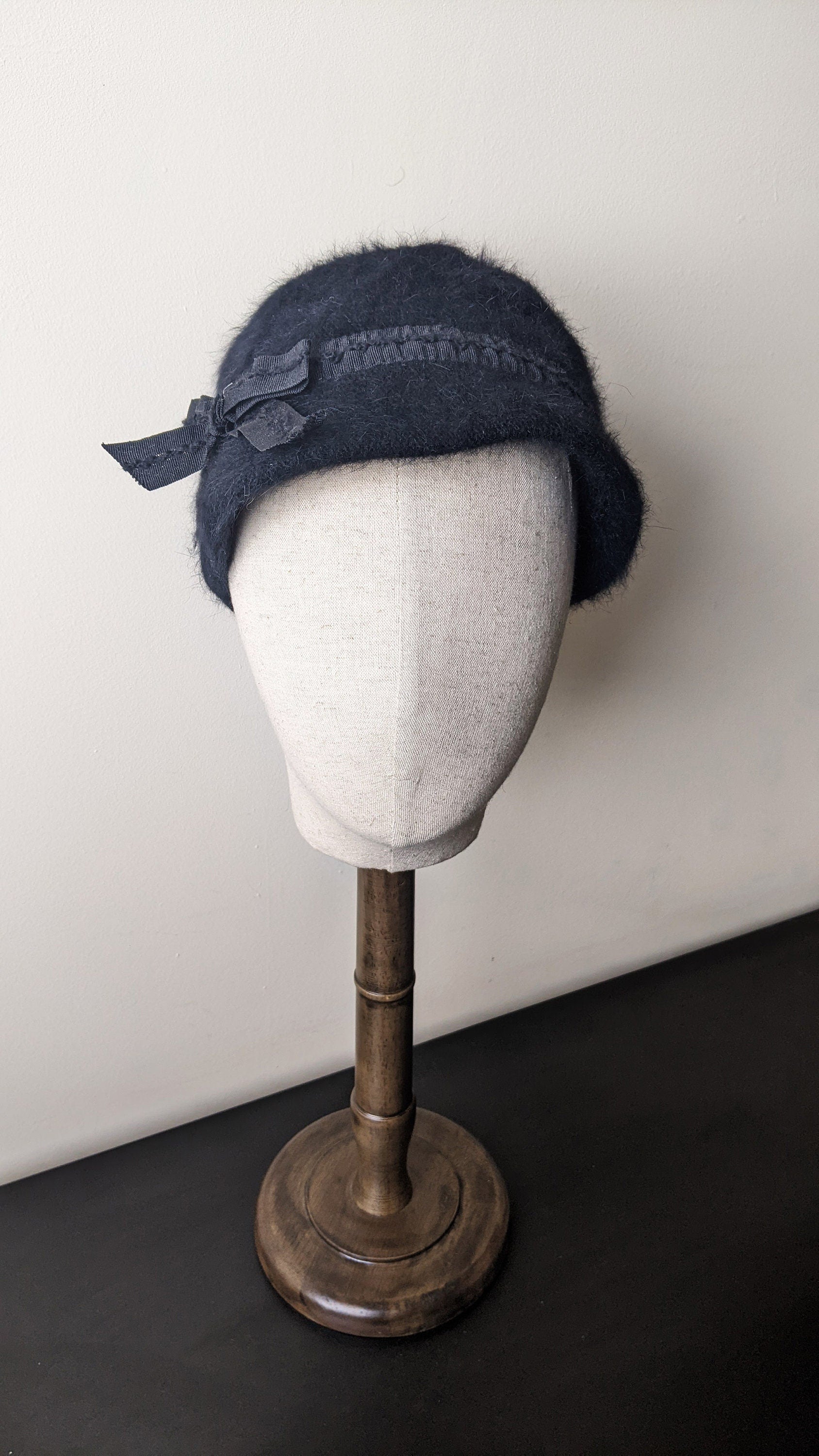 Angora store cloche hat