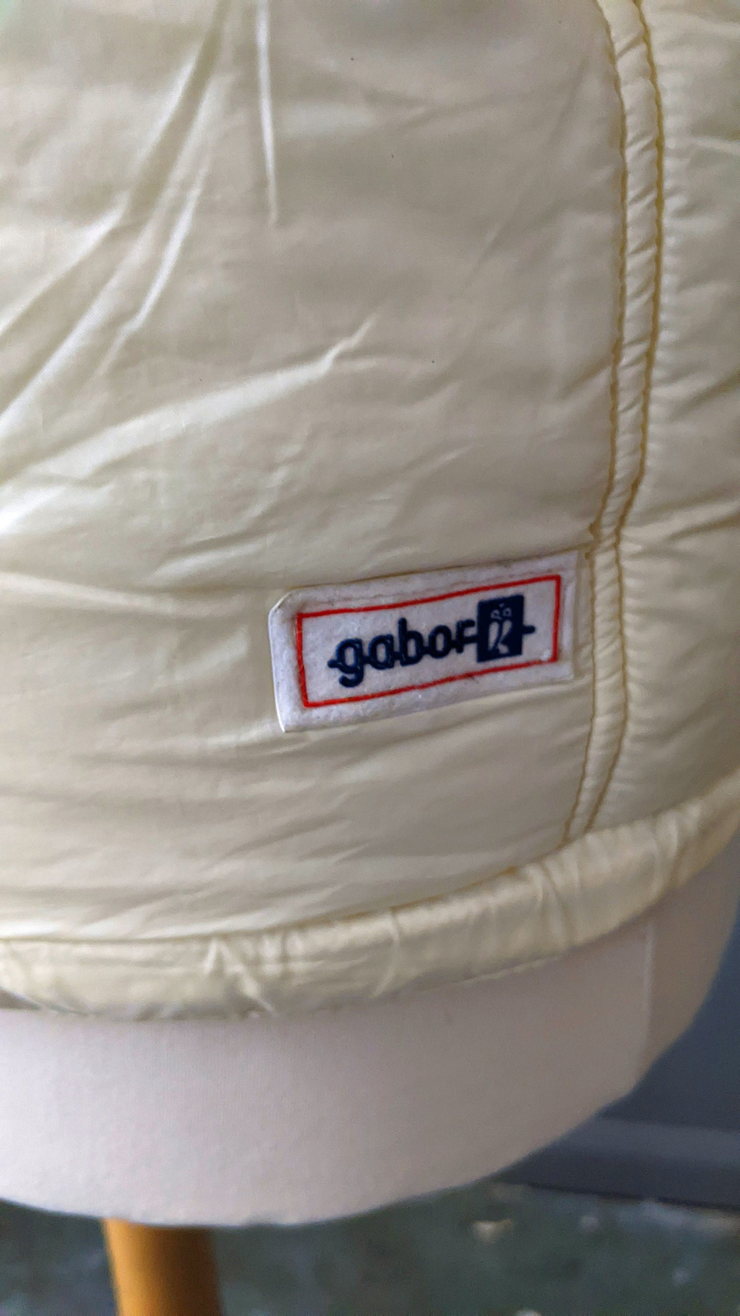 70s Padded Ski Vest, Gilet Bodywarmer by Gabor, Size Medium